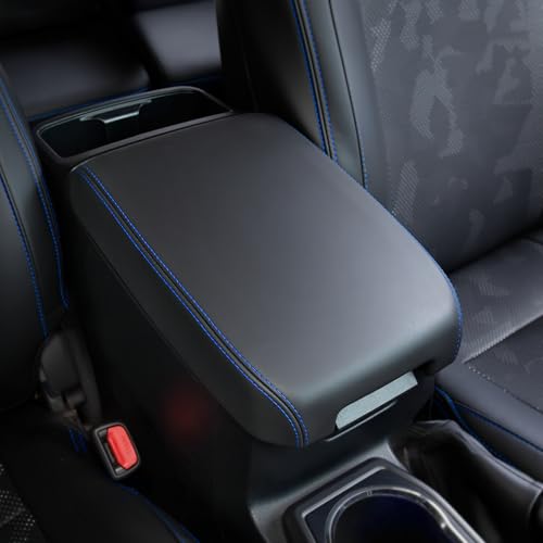 bgucar Center Console Armrest Lid Replacement for Tacoma 2016-2023 – OEM-Style Console Cover with Soft Cushion Foam & Premium PU Leather – Direct Replacement